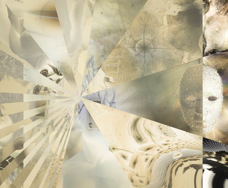Arrow of time stock illustration
