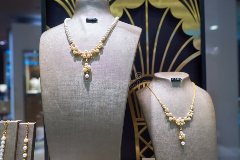 Jewellery sklep zdjęcia stock