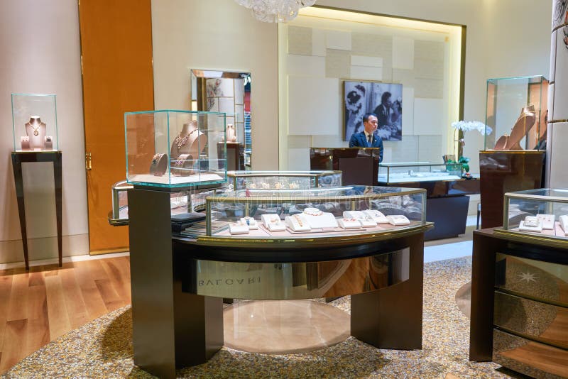 Jewellery sklep zdjęcie stock