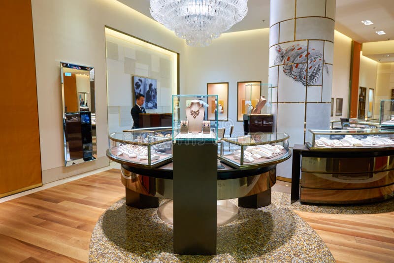 Jewellery sklep obraz stock