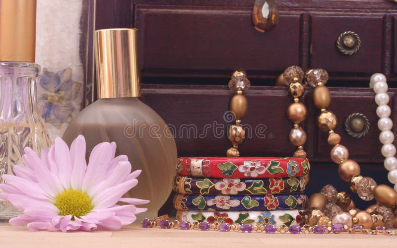 Jewelry Box and Flower