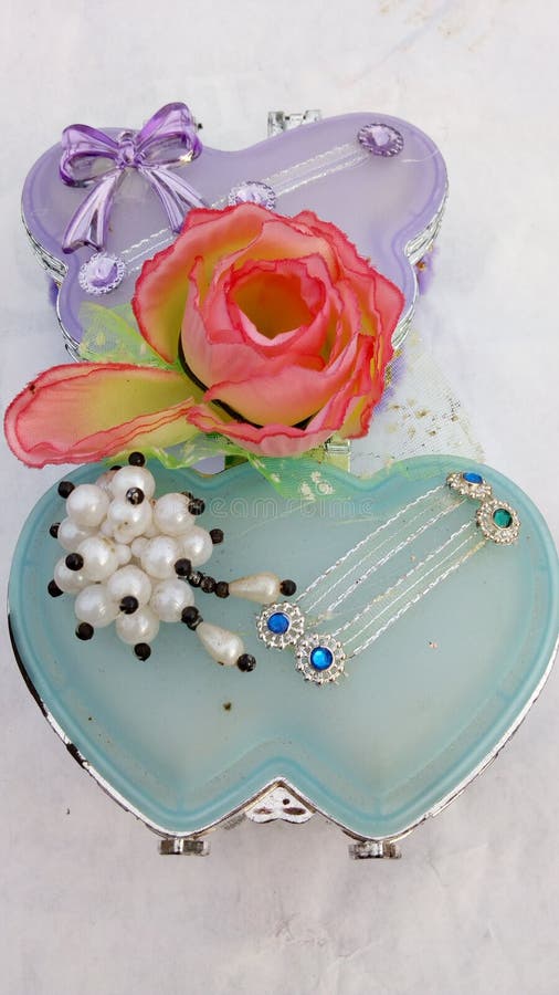 Jewelry boxes stock photo. Image of rose, jewelry, special 98526506