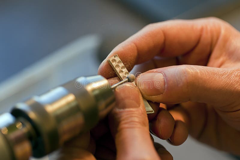 Jewelry Quality Control stock photo. Image of enlarge 27351016