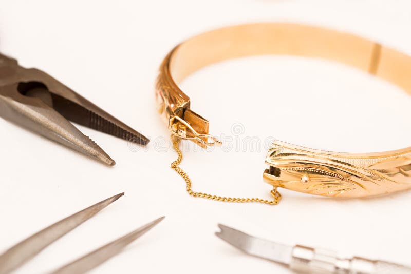 Jewelry Repair stock photo. Image of work, arrangement 56020056
