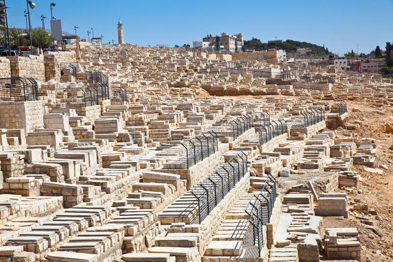 The Jewish cemetery on the Mount