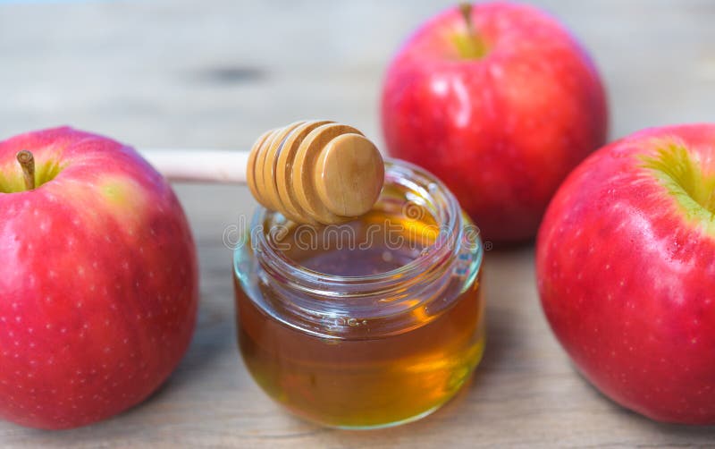 Jewish holiday, Apples Rosh Hashanah stock photos Jewish holiday, Apples Rosh Hashanah stock photos