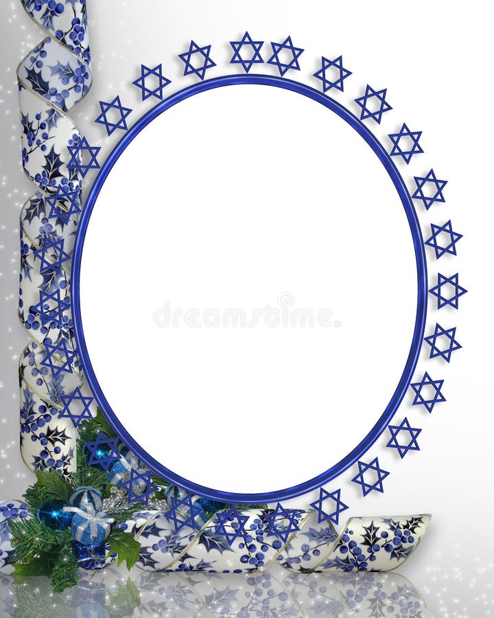 Jewish Star Frame stock illustration Jewish Star Frame stock illustration