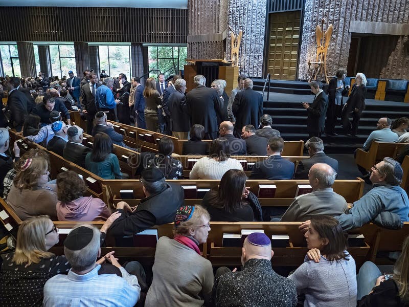 Synagogue Gathering for `A Solemn Observance of Mourning and Outrage`