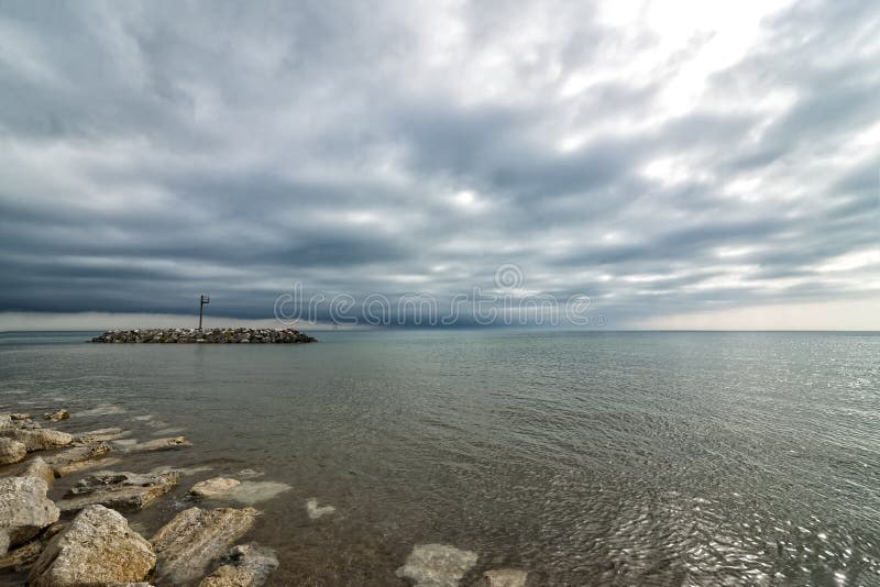 Download Jezioro michigan obraz stock. Obraz złożonej z jezioro - 57674761