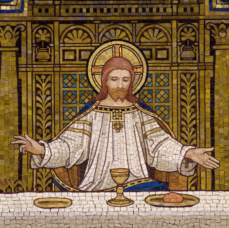 Jezus podczas Ostatniej kolaci obrazy royalty free Jezus podczas Ostatniej kolaci obrazy royalty free