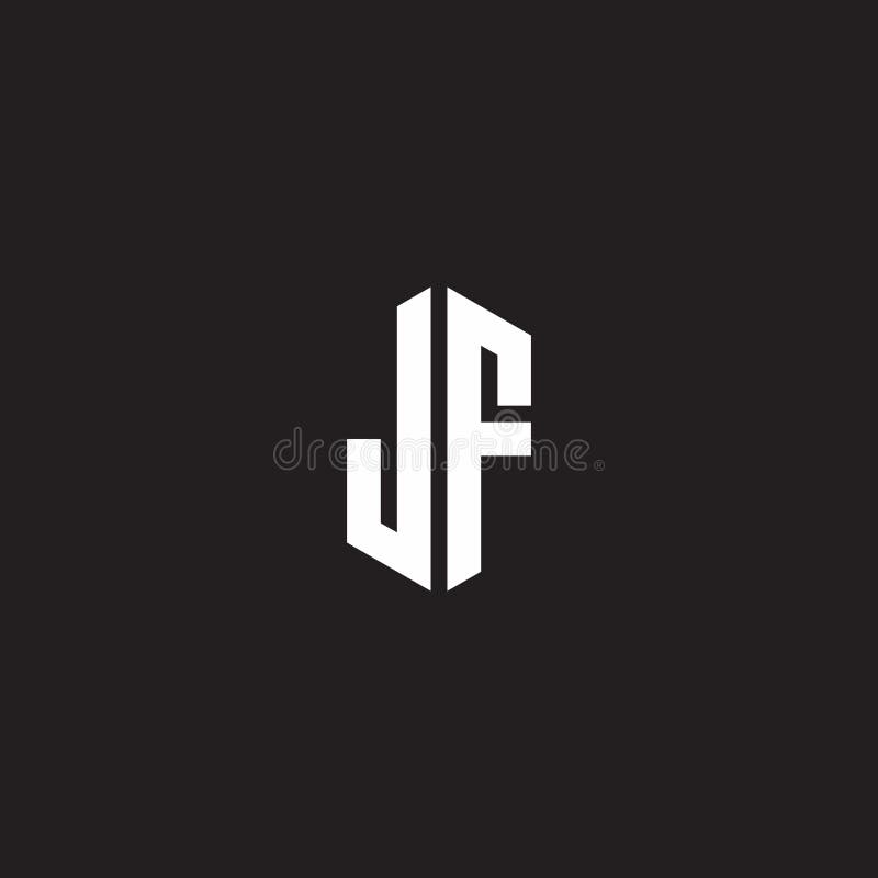 JF Monogram Logo V5 By Vectorseller | TheHungryJPEG