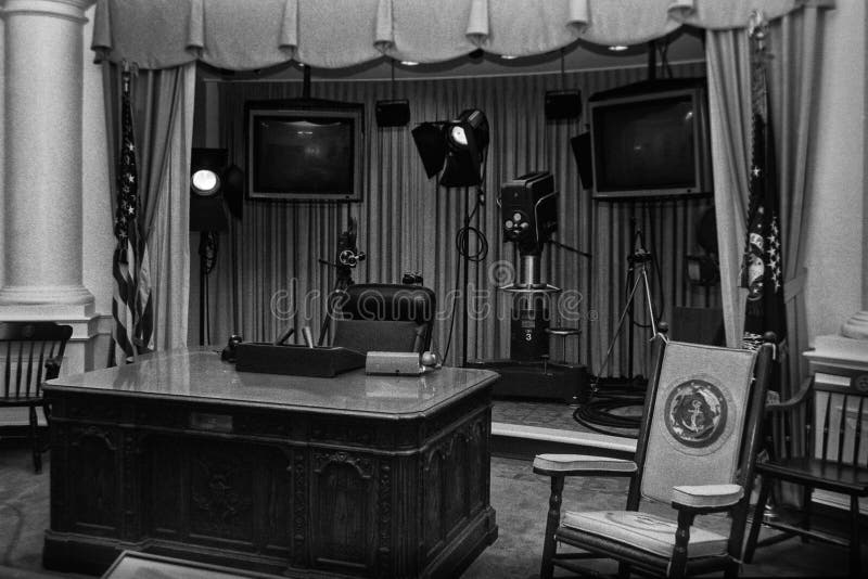 Jfk Presidental Oval Office Exhibit Editorial Photo Image Of