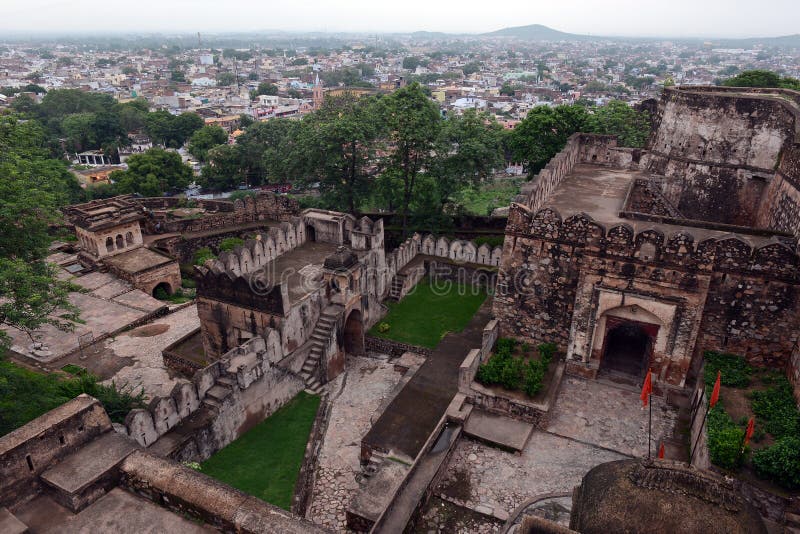 Jhansi-Fort stockfoto Jhansi-Fort stockfoto