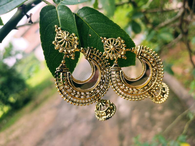Navya Golden Ladies Artificial Designer Jumki Earrings at Rs 300/pair in  Kolkata