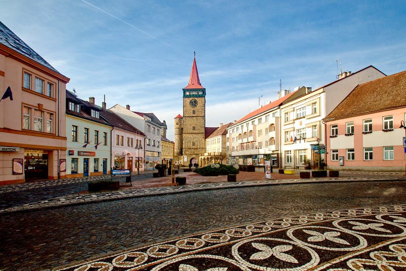 Jicin tower near square