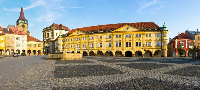 Jicin town square