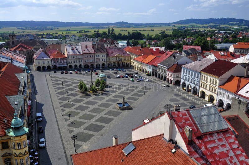 Jicin town square