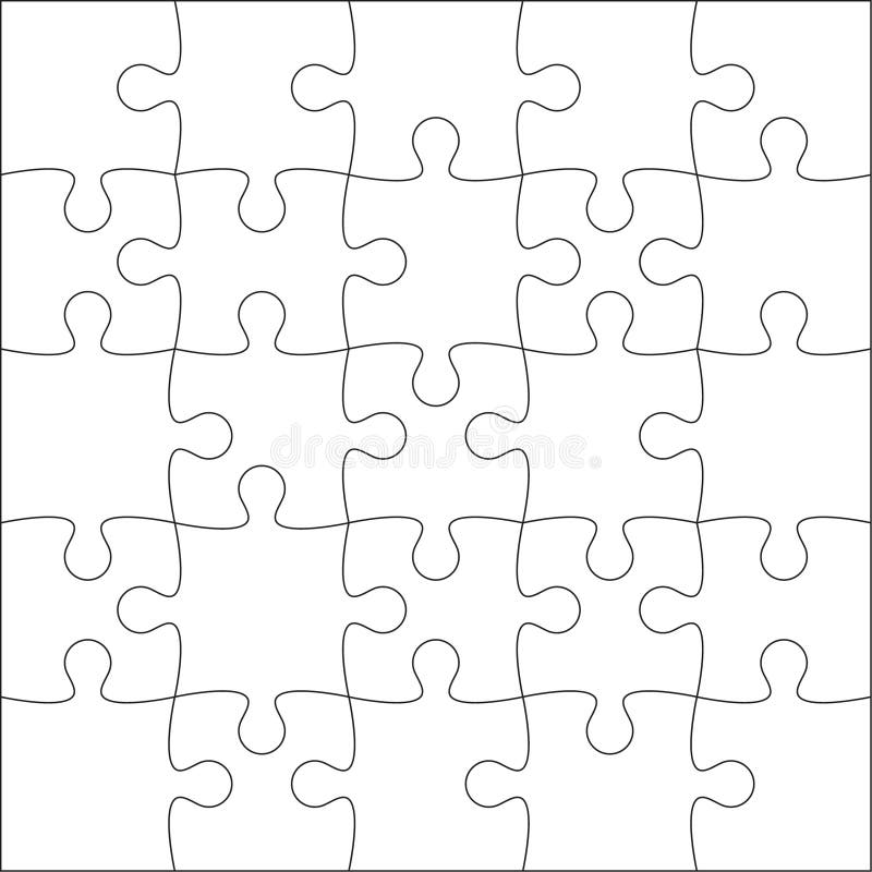 30+ 20 Piece Puzzle Template Stock Illustrations, Royalty-Free Vector  Graphics & Clip Art - iStock