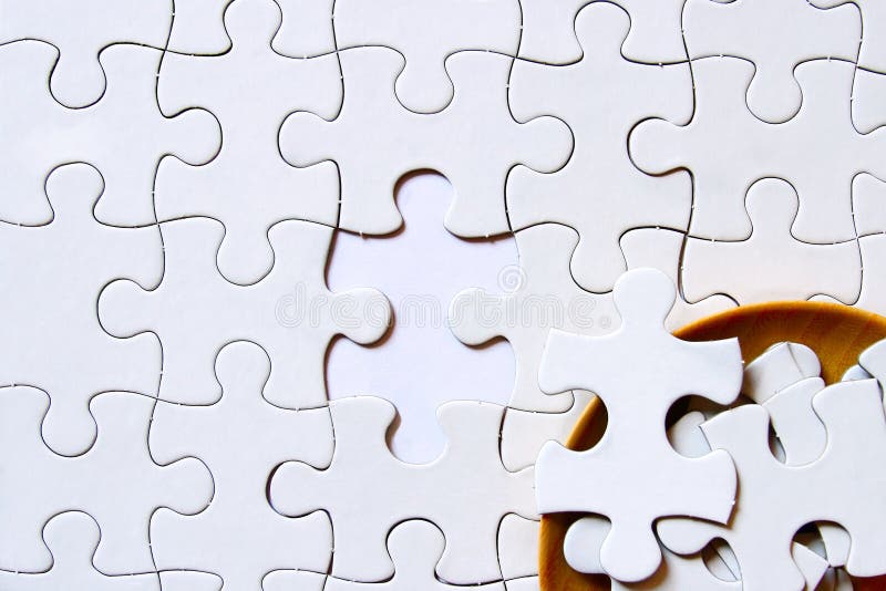 Jigsaw puzzle concept stock photo. Image of difficulty 23760080