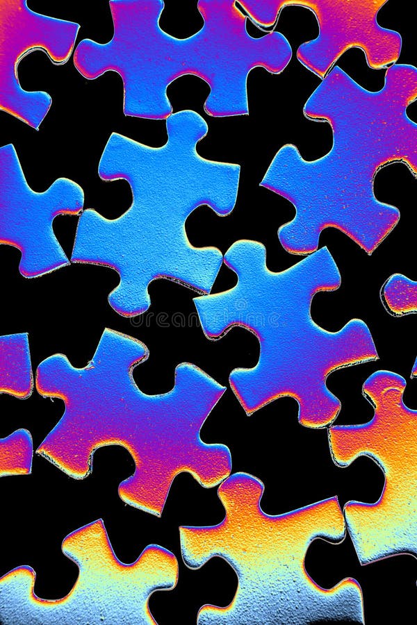 Jigsaw puzzle pieces