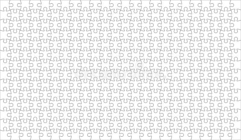 Jigsaw puzzle vector vector illustration