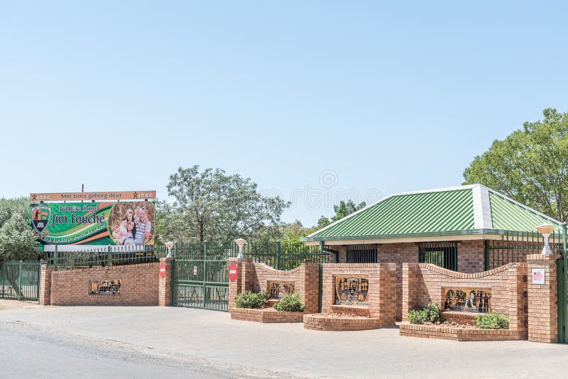 Jim Fouche szkoła podstawowa w gardenia parku, Bloemfontein zdjęcie stock Jim Fouche szkoła podstawowa w gardenia parku, Bloemfontein zdjęcie stock
