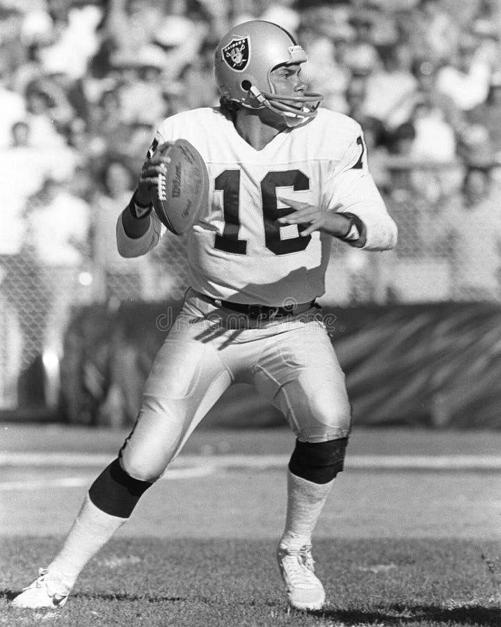 Jim Plunkett imagen editorial. Imagen de naturalizado 73981970