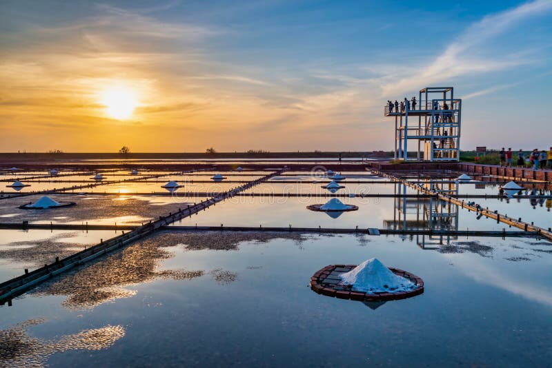 Jing Zhai Jiao Tile- Paved Salt Fields