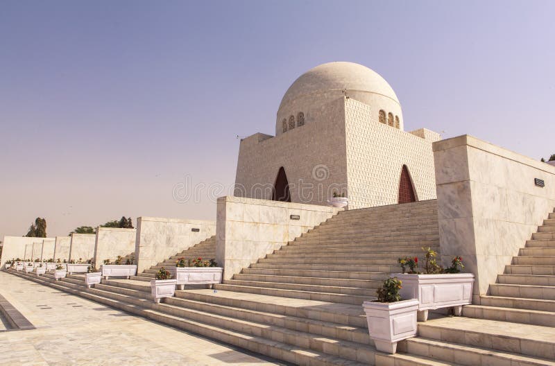 Jinnah Mausoleum in Karatschi, Pakistan