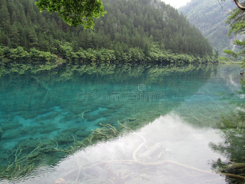 Jiuzhaigou World Natural Heritage Stock Image Image Of Reserve Level