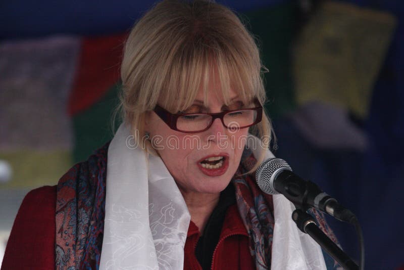 Joanna Lumley Speaks for Tibet