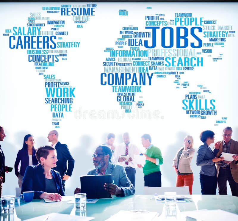 Job-Besetzungs-Karriere-Einstellungs-Beschäftigungs-Konzept