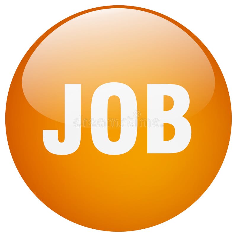 Job button stock vector. Illustration of design, sign 122712362