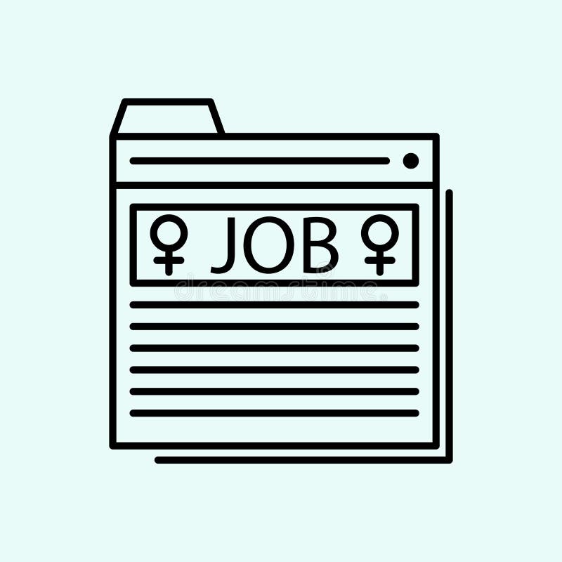 Job, Dateien, Anwendung, Schnittstellenikone E Entwurf, d?nne Linie Ikone f?r vektor abbildung Job, Dateien, Anwendung, Schnittstellenikone E Entwurf, d?nne Linie Ikone f?r vektor abbildung