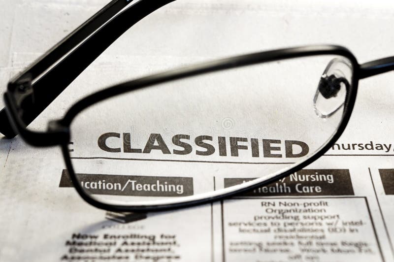 Job Hunting royalty free stock photos