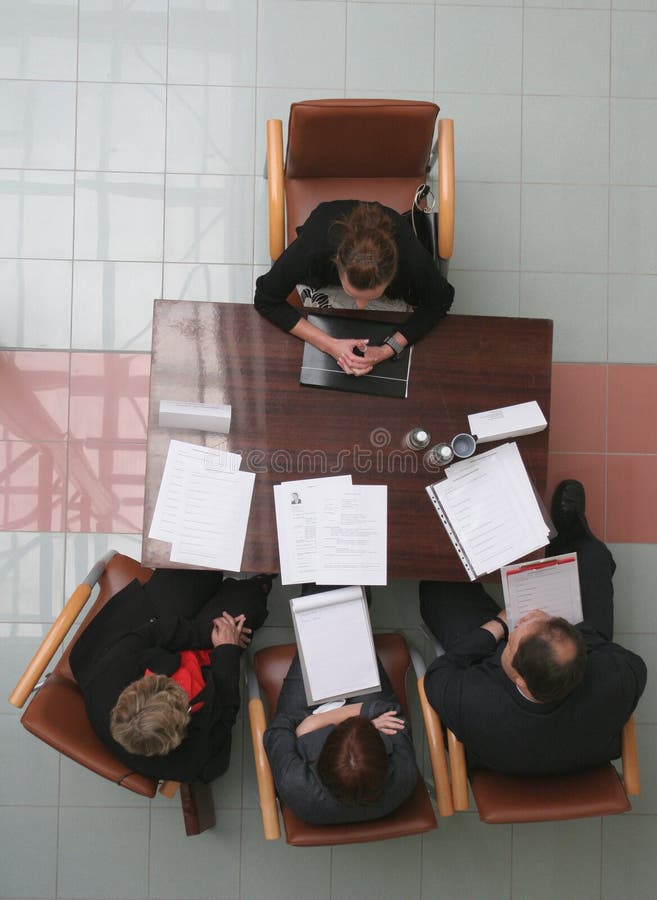 Job Interview - meeting stock image Job Interview - meeting stock image