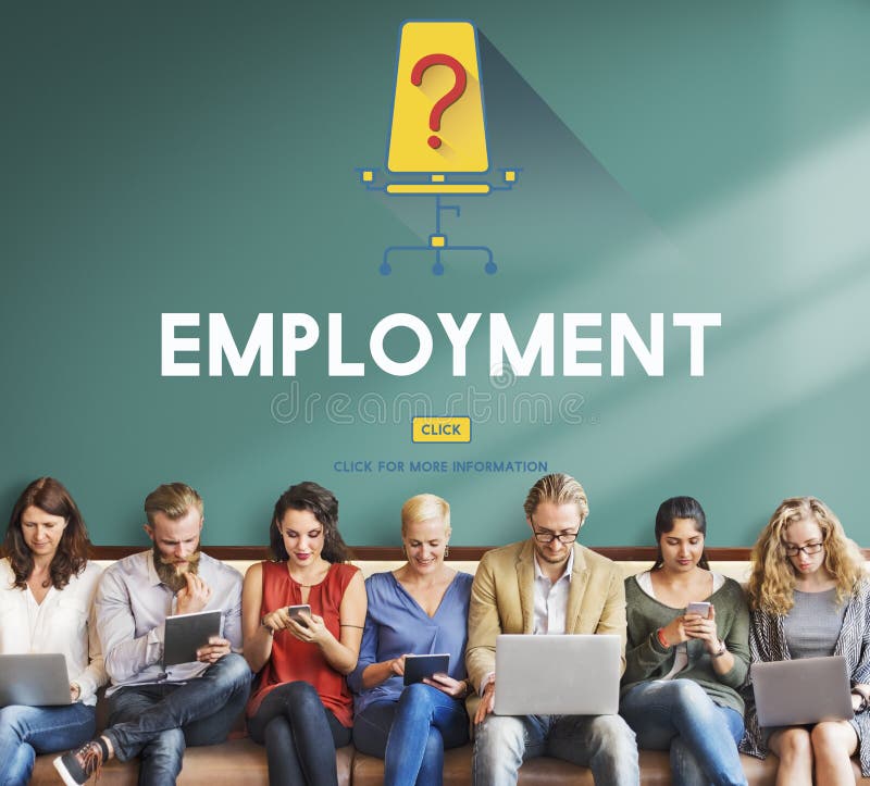 Job-Karriere-Einstellungsbeschäftigungs-Einstellungskonzept stockbild Job-Karriere-Einstellungsbeschäftigungs-Einstellungskonzept stockbild