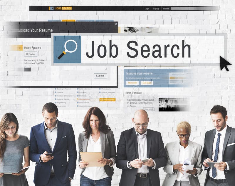 Job Search Human Resources Recruitment-Karriere-Konzept stockfotografie Job Search Human Resources Recruitment-Karriere-Konzept stockfotografie