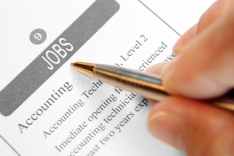 Job Opportunity Classified stock image. Image of advertisements 6048801