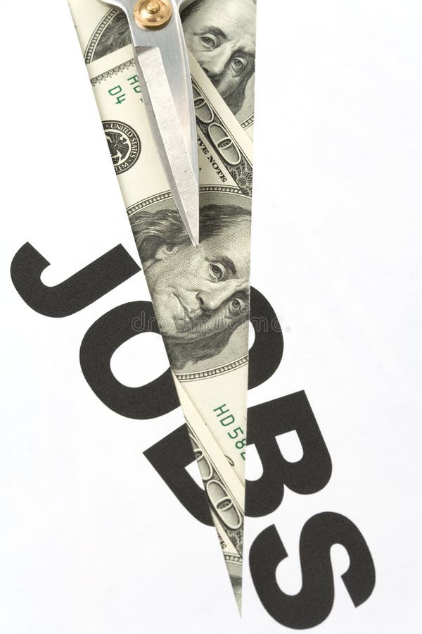 Jobs Cut stock image. Image of downsizing, occupation 9193343