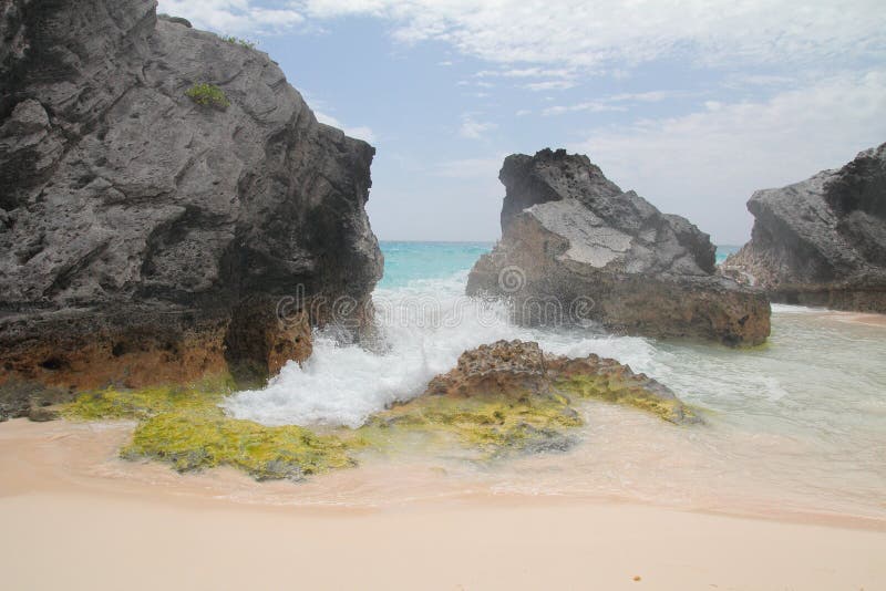 Jobson s Cove stock photo. Image of bermuda, beach, seascape 69734870