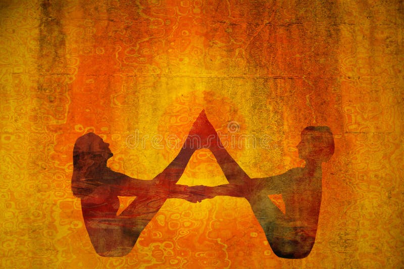 Joga symbol zdjęcia royalty free Joga symbol zdjęcia royalty free