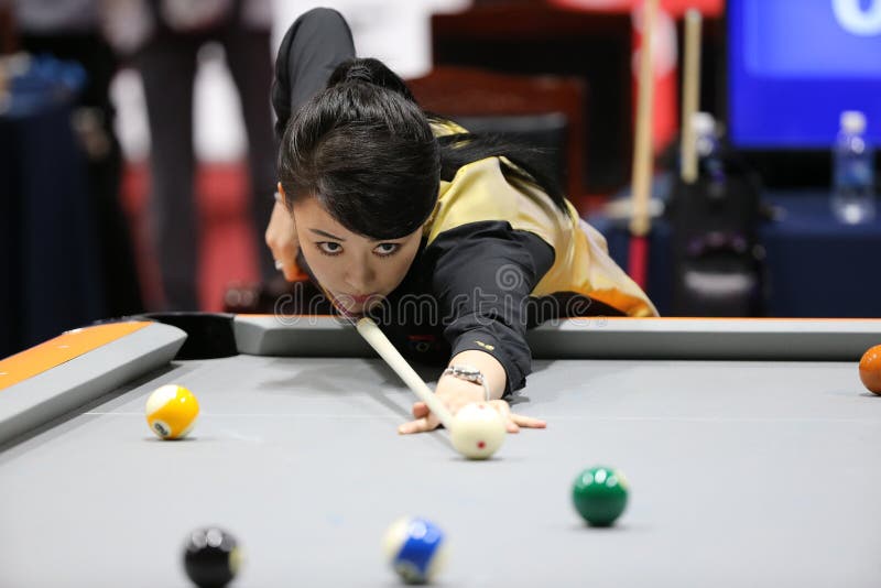 Jogador De Bilhar De PAN Xiaoting De China Imagem de Stock Editorial -  Imagem de atleta, participe: 32304054