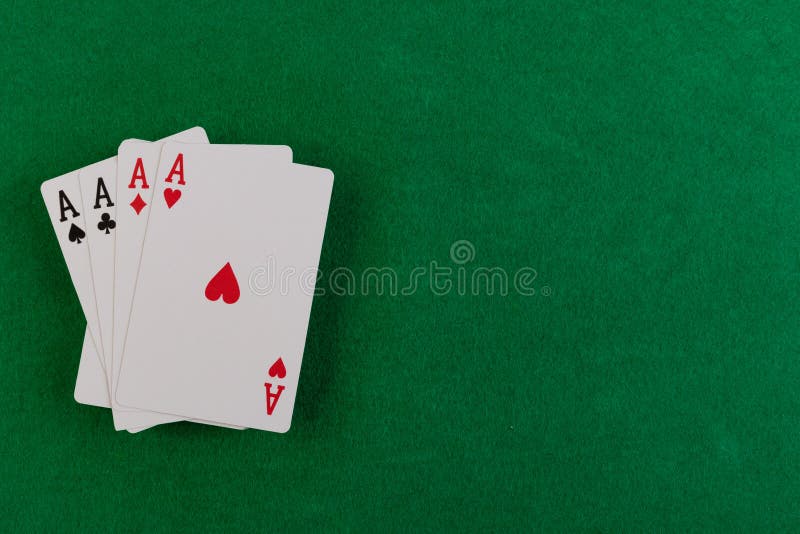 Cartas de jogar fotografia de stock