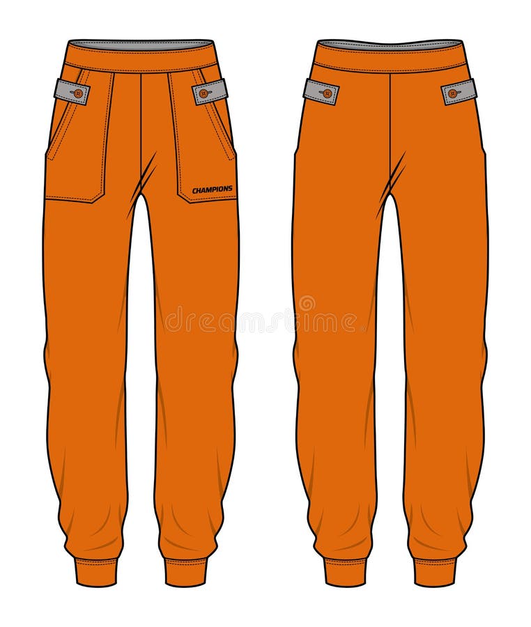 Jogger Pant Vector Stock Illustrations – 202 Jogger Pant Vector Stock ...