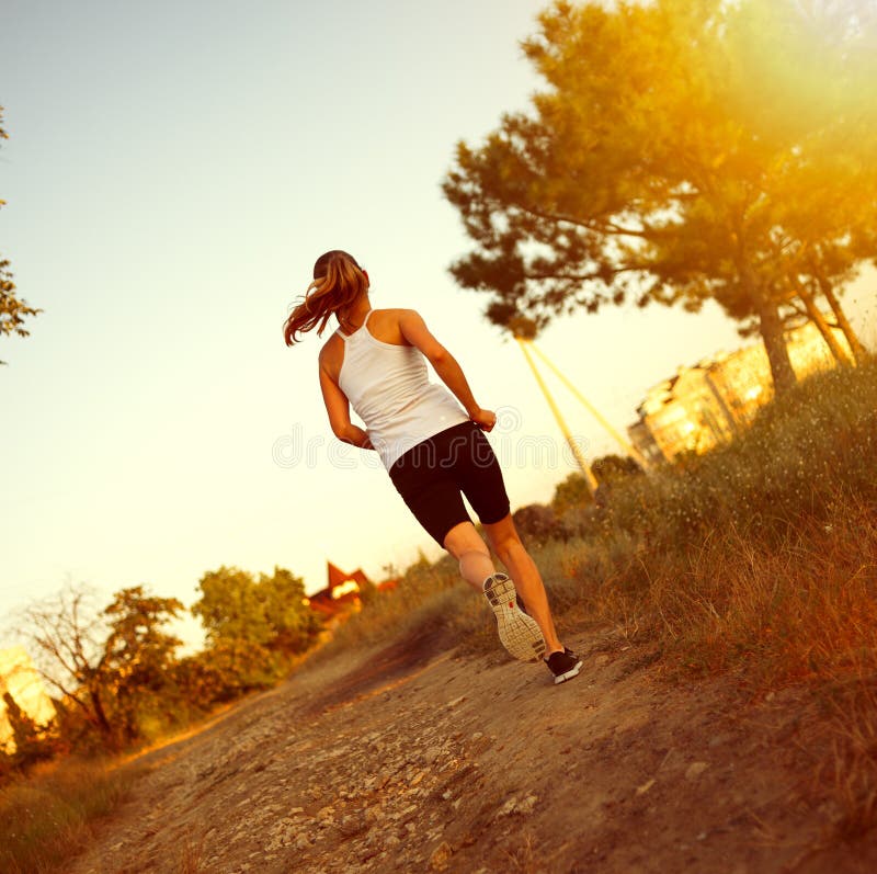 Jogger woman