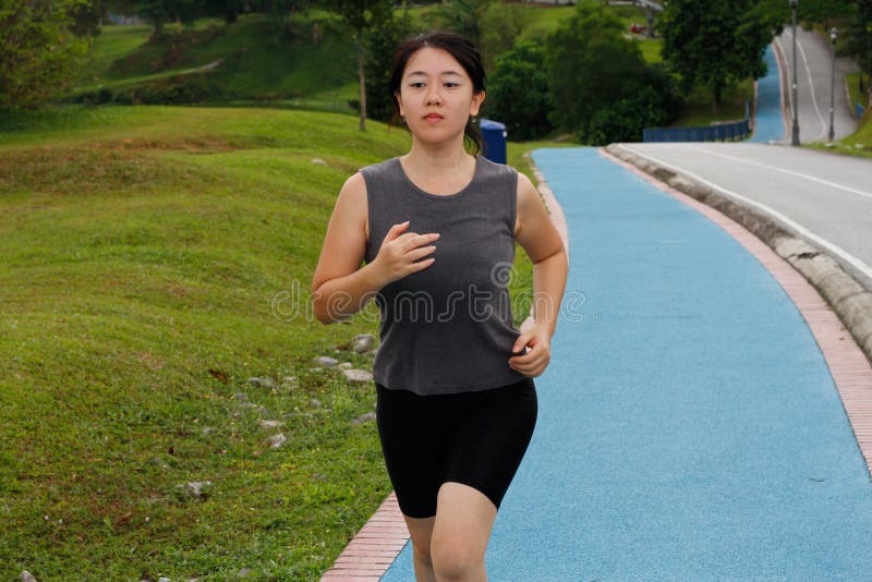 Jogging Woman