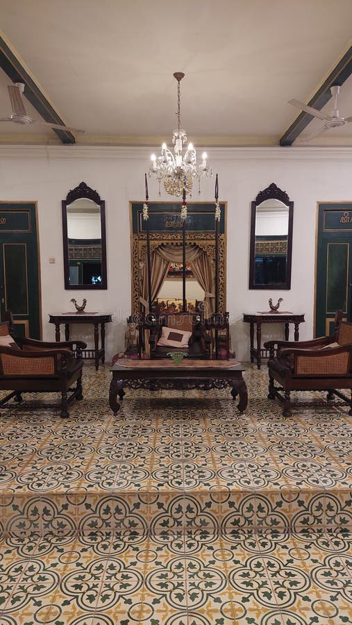 Joglo House, Traditional House in Yogyakarta Stock Photo Image of