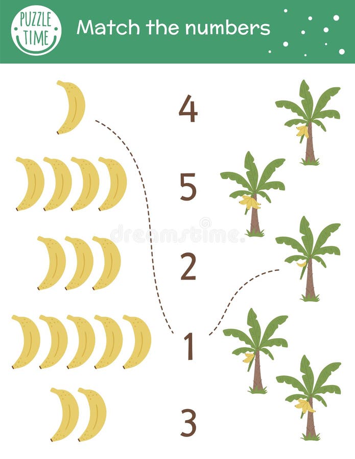 jogo de matemática tropical com personagens fofinhos. atividade de  labirinto matemático da selva para crianças pré