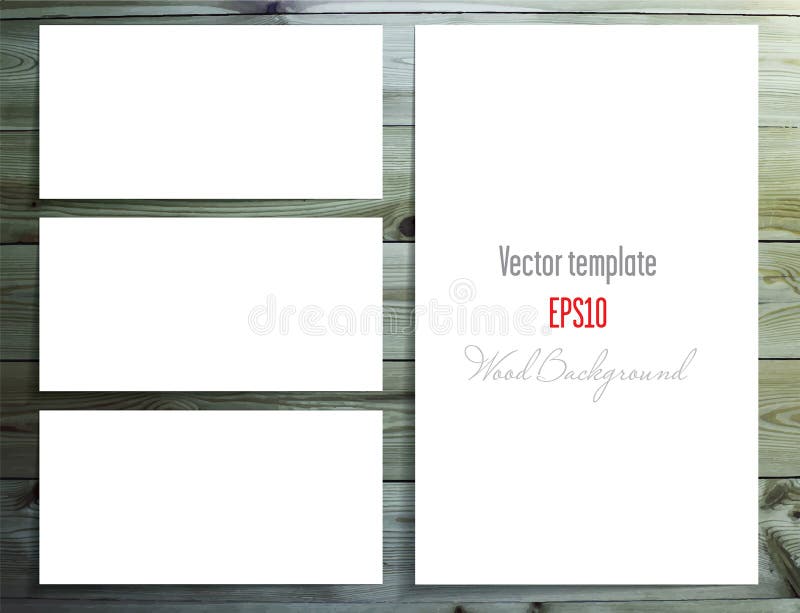 Conjunto de etiquetas brancas ilustração stock